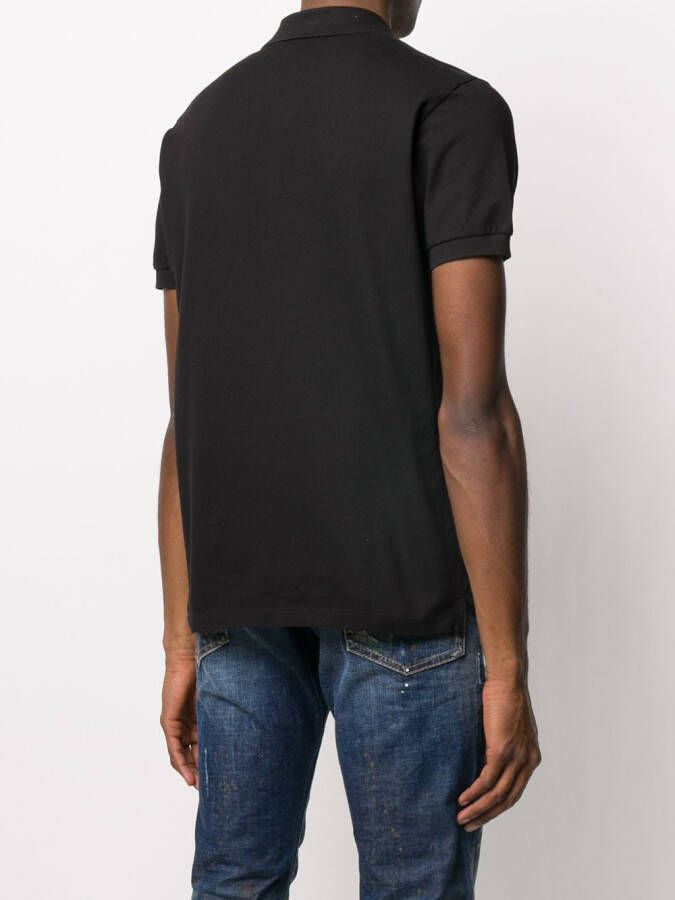 DSQUARED2 Poloshirt met tekst Zwart