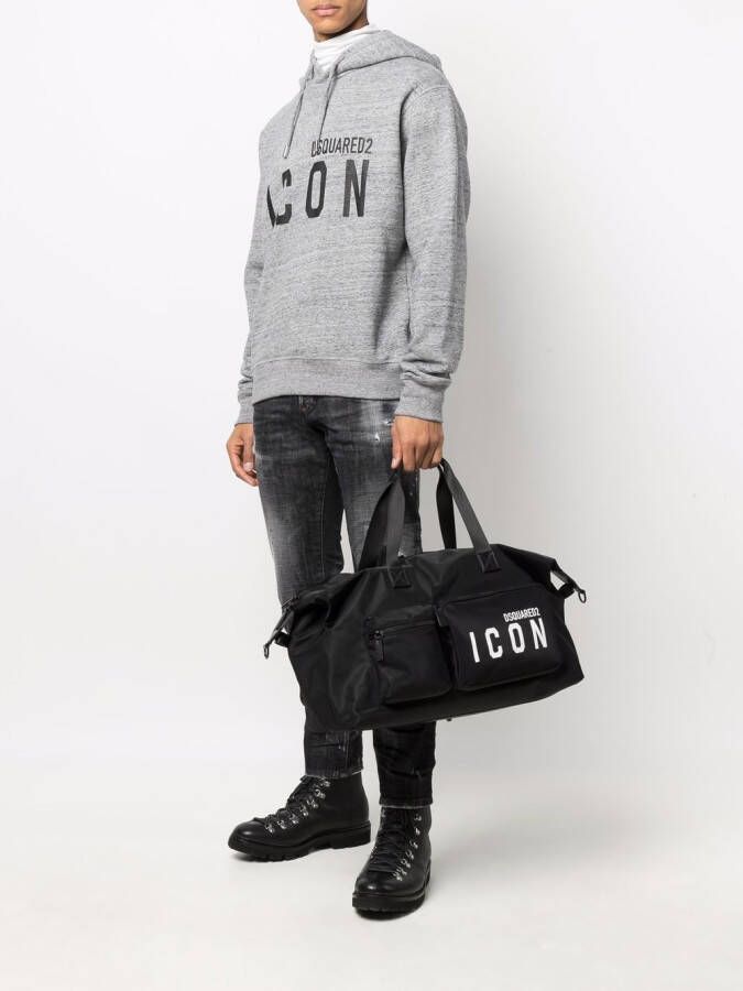 DSQUARED2 Reistas met logoprint Zwart