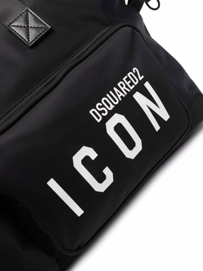 DSQUARED2 Reistas met logoprint Zwart