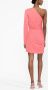Dsquared2 Asymmetrische mini-jurk Roze - Thumbnail 4