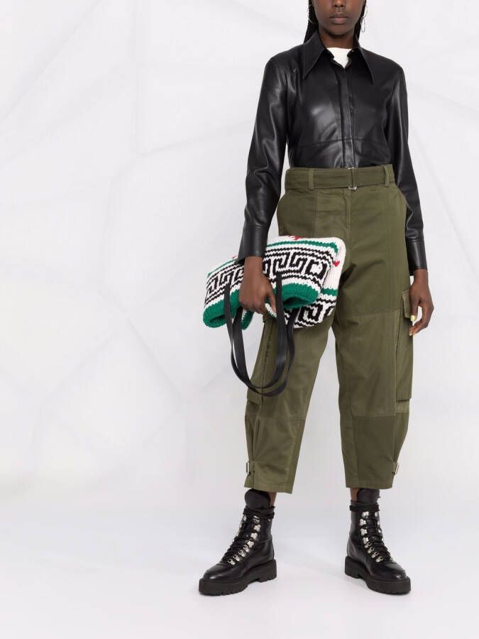 DSQUARED2 Schoudertas met logoprint Wit