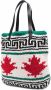 DSQUARED2 Schoudertas met logoprint Wit - Thumbnail 4