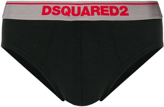 Dsquared2 Set van 2 slips Zwart