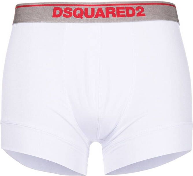 Dsquared2 Set van twee boxershorts Wit