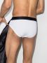 DSQUARED2 Set van twee slips met logoband Wit - Thumbnail 3