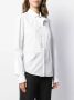 DSQUARED2 Shirt met geplooide bef Wit - Thumbnail 3