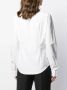 DSQUARED2 Shirt met geplooide bef Wit - Thumbnail 4