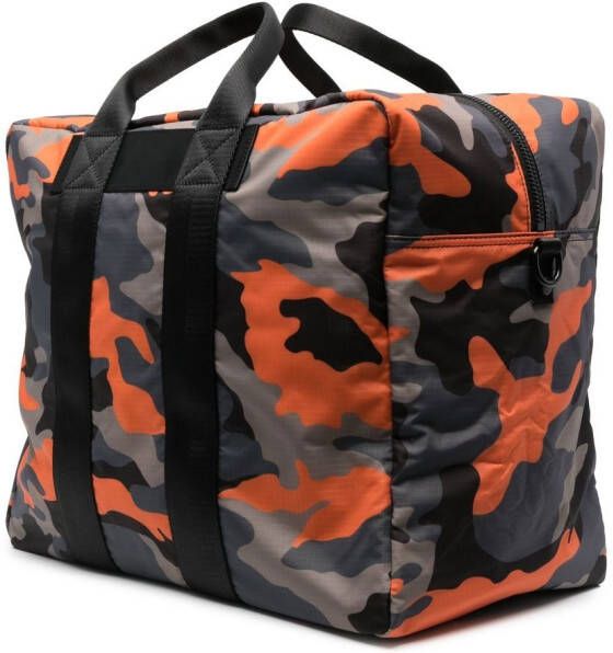 Dsquared2 Shopper met camouflageprint Oranje