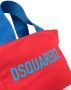 DSQUARED2 Shopper met logoprint Rood - Thumbnail 4