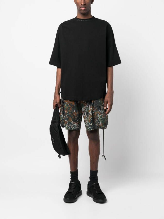DSQUARED2 Shorts met camouflageprint Groen