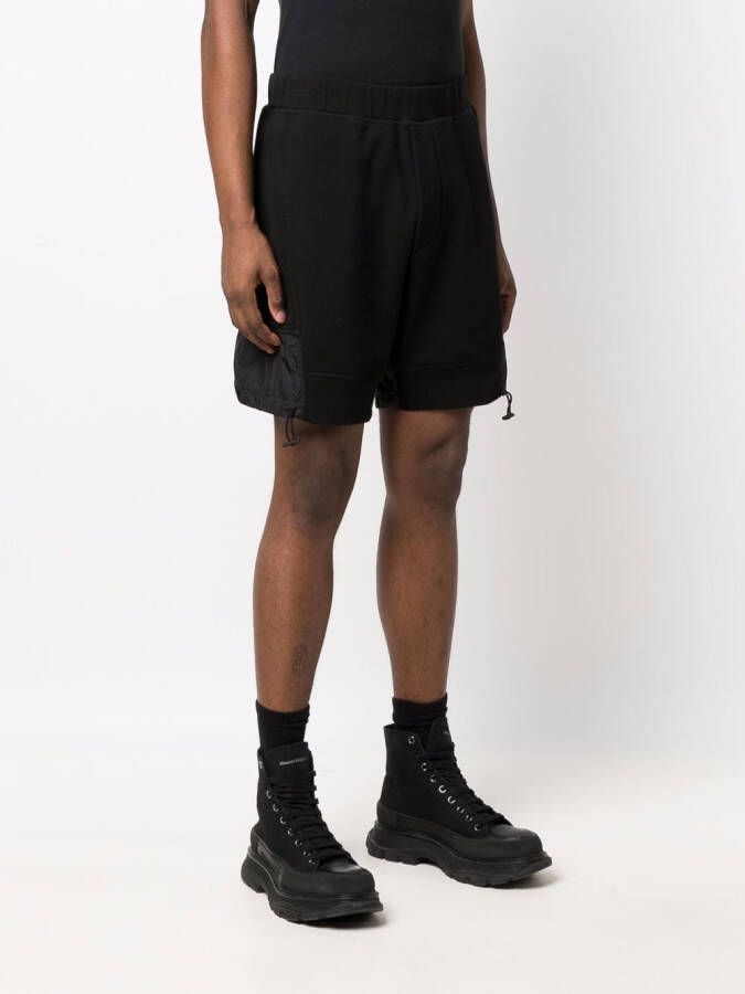 DSQUARED2 Shorts met logoprint Zwart