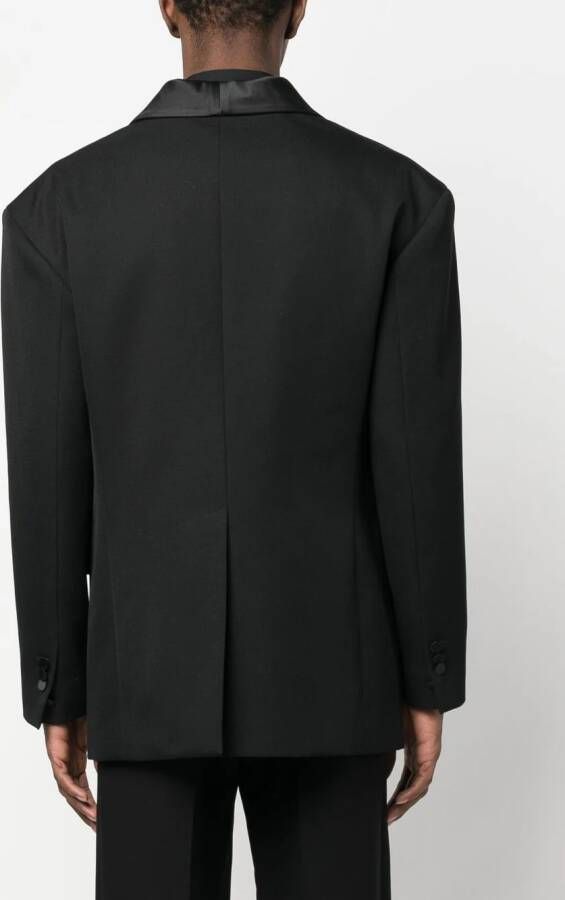 Dsquared2 single-breasted tuxedo jacket Zwart