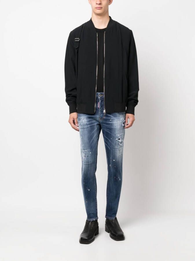 DSQUARED2 Skinny jeans Blauw