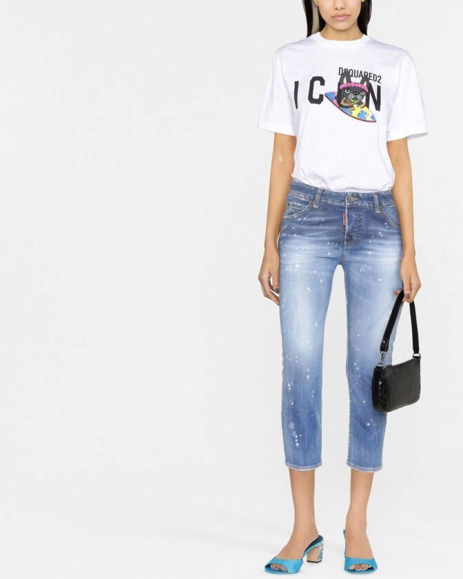 DSQUARED2 Skinny jeans Blauw