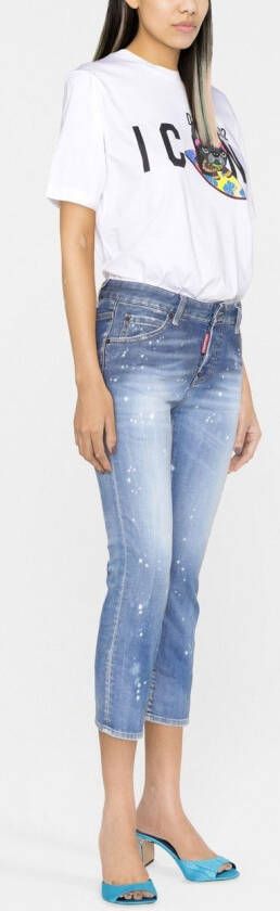 DSQUARED2 Skinny jeans Blauw