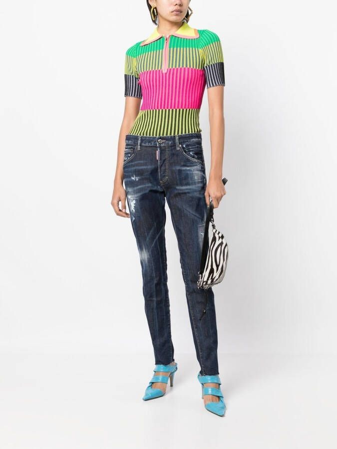 DSQUARED2 Skinny jeans Blauw