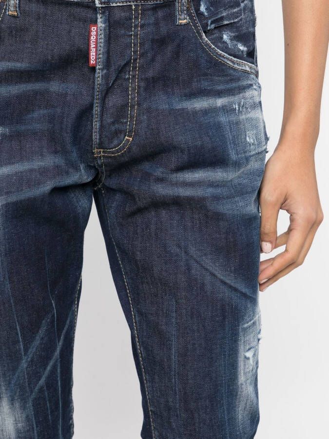 DSQUARED2 Skinny jeans Blauw
