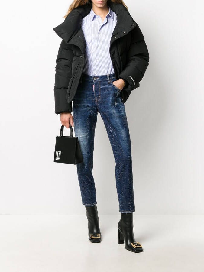 DSQUARED2 Skinny jeans Blauw
