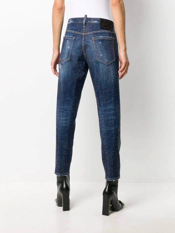DSQUARED2 Skinny jeans Blauw