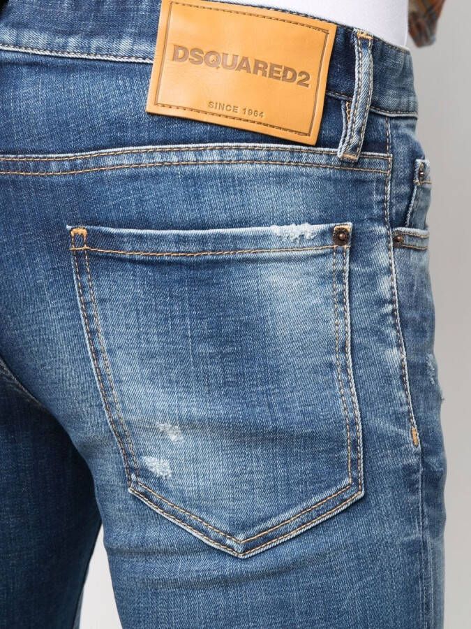 DSQUARED2 Skinny jeans Blauw