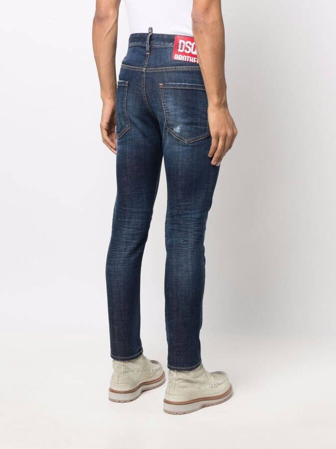 DSQUARED2 Skinny jeans Blauw