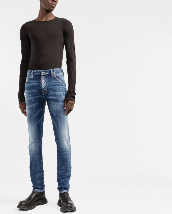 DSQUARED2 Skinny jeans Blauw
