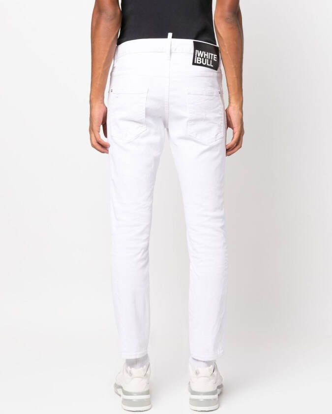 Dsquared2 Skinny jeans Wit