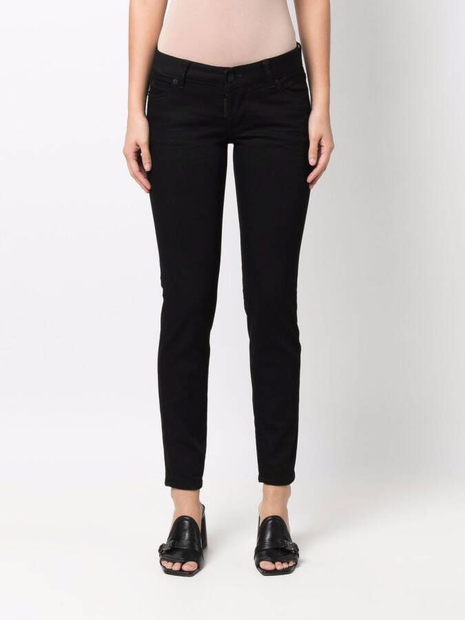 DSQUARED2 Skinny jeans Zwart
