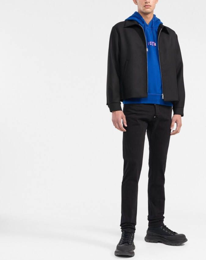 DSQUARED2 Bull skinny jeans Zwart