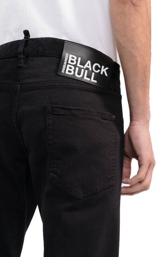 DSQUARED2 Bull skinny jeans Zwart