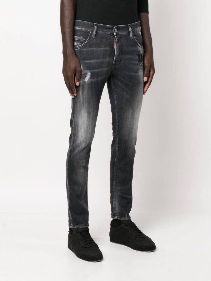 Dsquared2 Skinny jeans Zwart