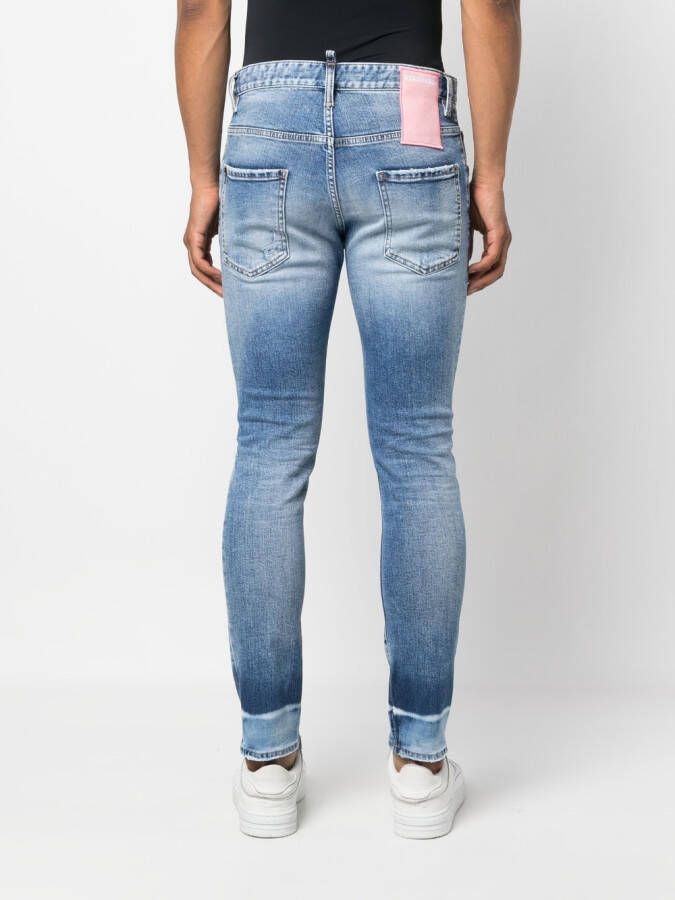 Dsquared2 Skinny jeans Blauw