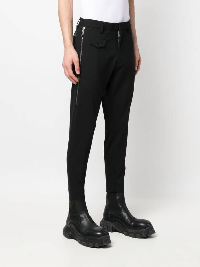 DSQUARED2 Slim-fit broek Zwart