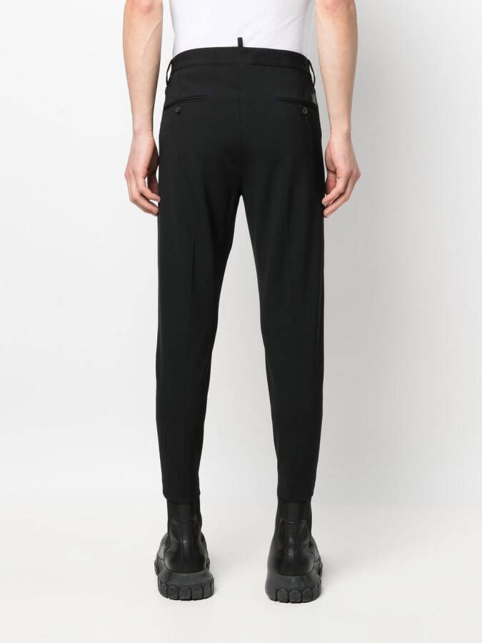 DSQUARED2 Slim-fit broek Zwart