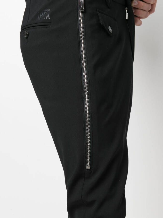 DSQUARED2 Slim-fit broek Zwart