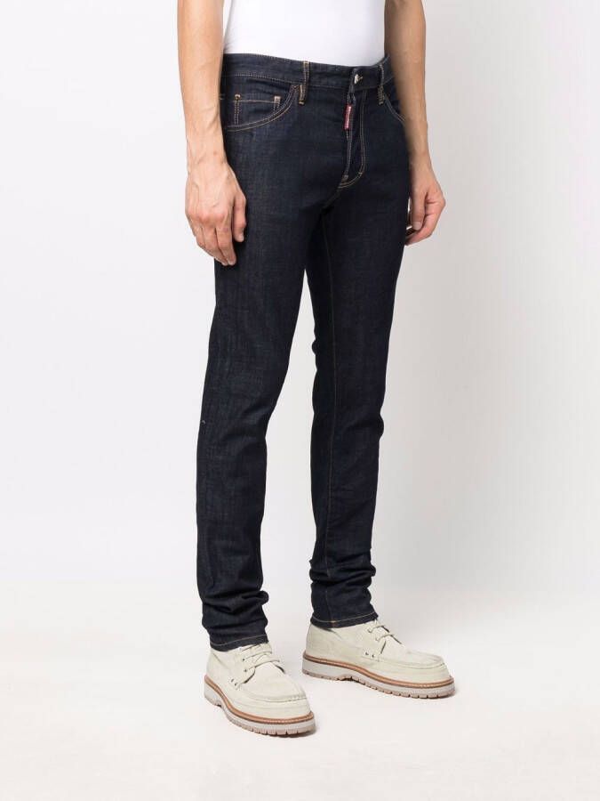 DSQUARED2 Slim-fit jeans Blauw