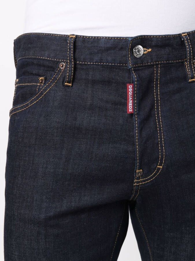 DSQUARED2 Slim-fit jeans Blauw