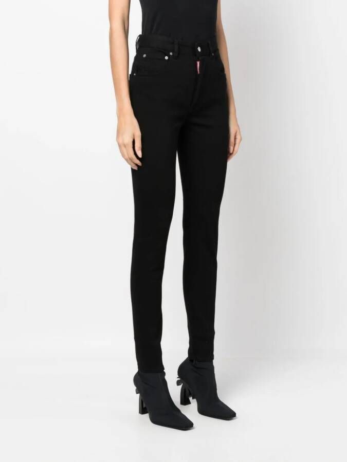 Dsquared2 Slim-fit jeans Zwart