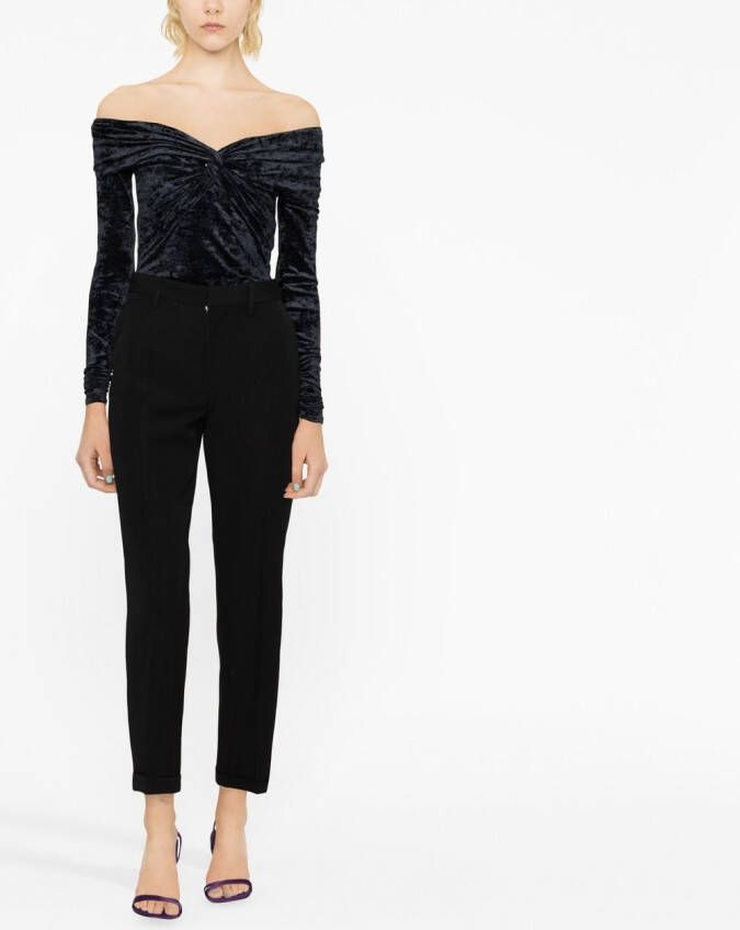 Dsquared2 slim-fit tailored trousers Zwart