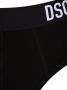 DSQUARED2 Slip met logo tailleband Zwart - Thumbnail 2