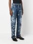 DSQUARED2 star-motif patchwork jeans Blauw - Thumbnail 3