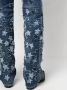DSQUARED2 star-motif patchwork jeans Blauw - Thumbnail 5