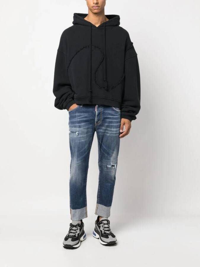 DSQUARED2 Straight jeans Blauw