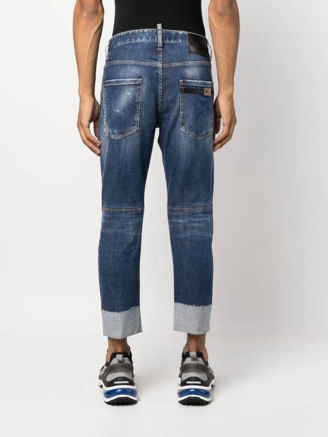 DSQUARED2 Straight jeans Blauw