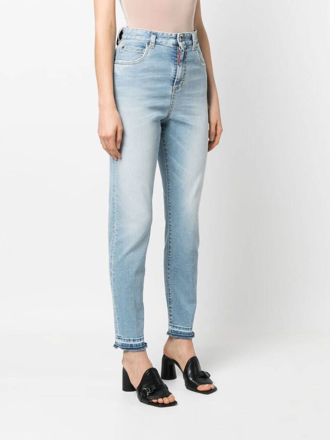 DSQUARED2 Straight jeans Blauw