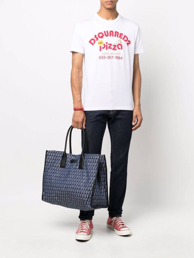 DSQUARED2 Straight jeans Blauw