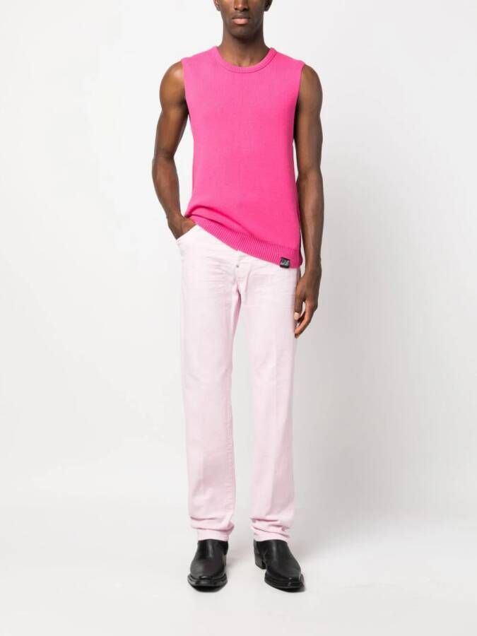 Dsquared2 Straight jeans Roze