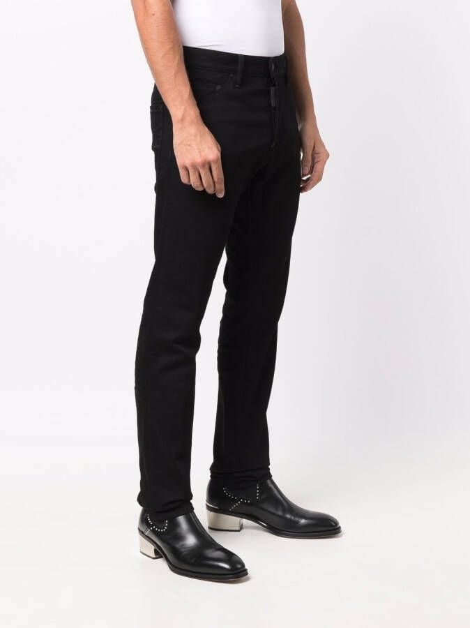 DSQUARED2 Straight jeans Zwart