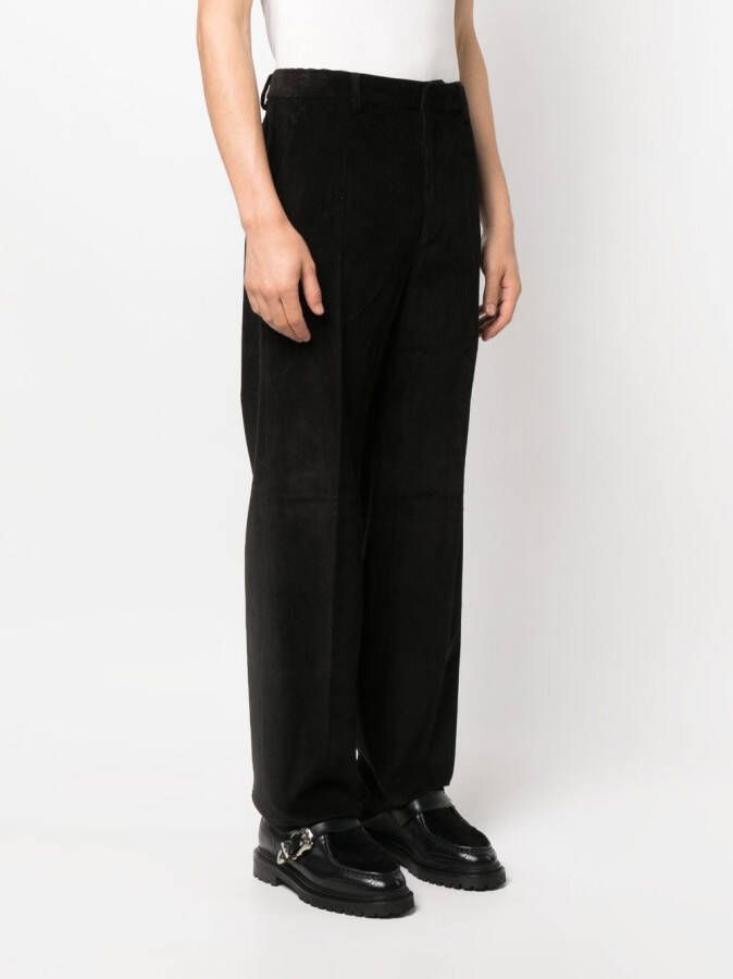 DSQUARED2 Ribfluwelen broek Zwart