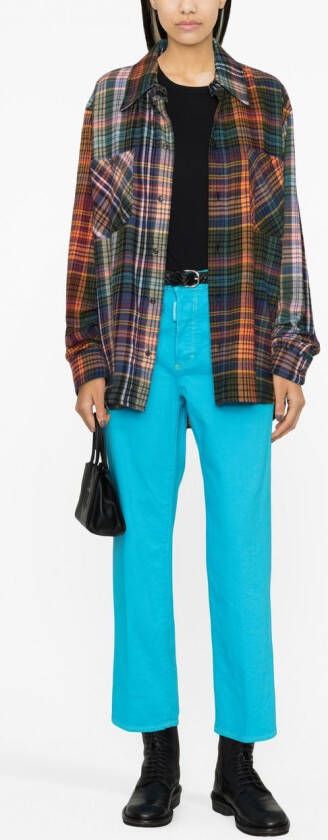 DSQUARED2 Straight jeans Blauw